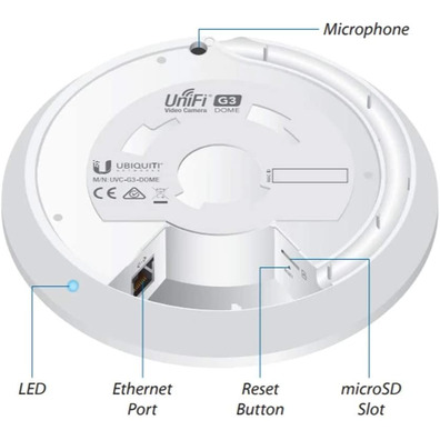 Câmera IP Wifi Ubiquiti UVC-G3-Dome