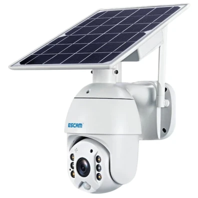 Câmera de segurança IP Escam QF480 Solar 355o 4G/LTE 1080p