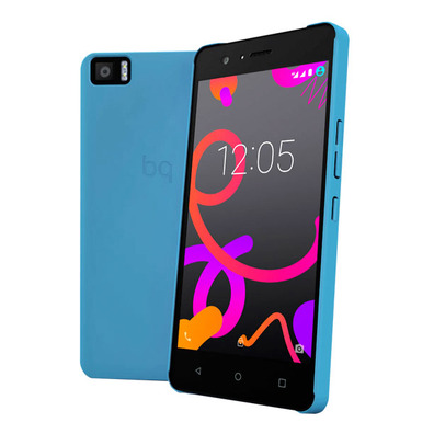 Funda Bq Aquaris M5 Candy Azul