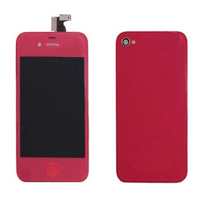 Carcaça Completa iPhone 4 Rosa Escuro