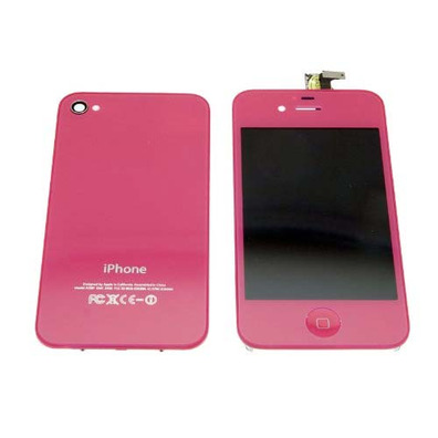 Carcaça completa iPhone 4S Dark Pink