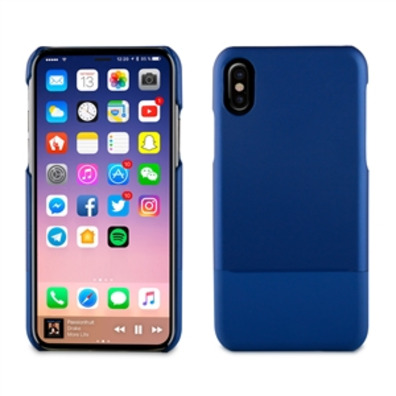 Double Skin PU Blue "Edição Especial" Apple iPhone X muvit