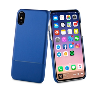 Double Skin PU Blue "Edição Especial" Apple iPhone X muvit