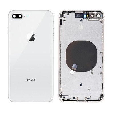 Carcaça Traseira Completa - iPhone 8 Plus Prata