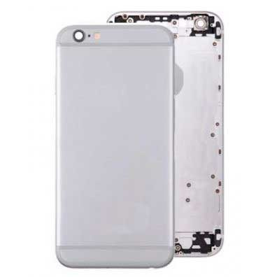 Carcaça Traseira iPhone 6 Silver + Botões Laterais + Bandeja SIM