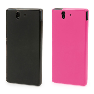 Funda MiniGel para Sony Xperia Z Muvit Preto