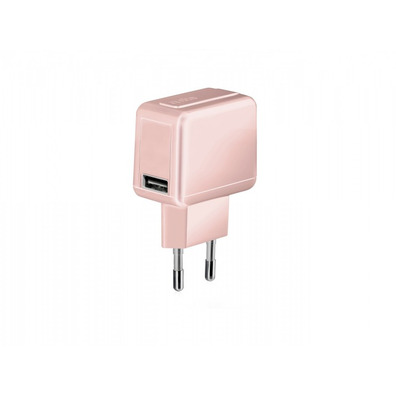 Carregador de Bateria de Viagem Dourado Coleção USB 1 mAh SBS Rose Gold