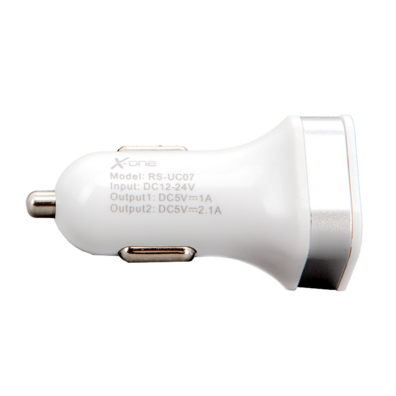 Carregador de Coche USB 2.1 A  + Cabo Lightning (X-One)