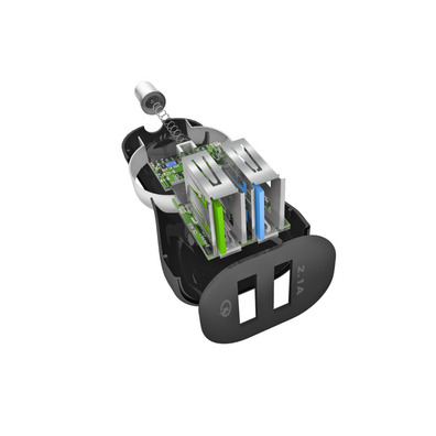 Carregador de isqueiro USB - Carga rápida SBS