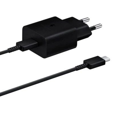 Samsung Carregador EP-T1510XBEGEU USB Tipo C + Cabo 15W Preto
