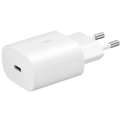 Carregador Samsung Branco EP-TA800 USB-C 25W