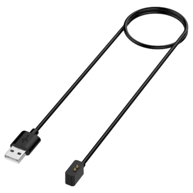 Carregador Xiaomi Redmi Watch 3 / Redmi Watch 2 Lite / Smart Band 7 Pro / Redmi Smart Band Pro POCO Watch Compatível Preto