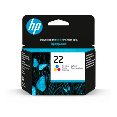 Cartucho de tinta HP 22 Cor - Qualidade e confiabilidade HP - Impressão precisa e vibrante