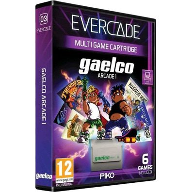 Meia cho Evercade Gaelco Arcade 1
