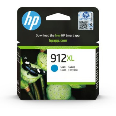 CARTUCHO DE TINTA HP 912XL CIAN - Ideal para impressoras HP