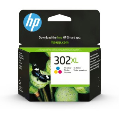 CARTUCHO HP No302XL COLOR PARA DESKJET 1110/2130/2132/2134/3630 OFFICEJET 3830/3832/3833/3834