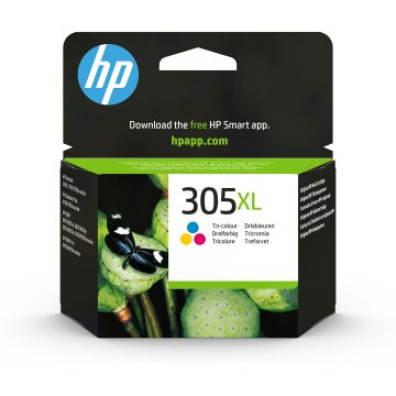 CARTUCHO HP No305XL COLOR PARA IMPRESORAS DESKJET E ENVY