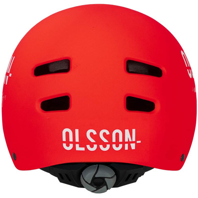 Casco Azeite Olsson S/M Rojo