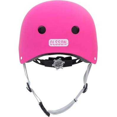 Casco Olsson Talla S/M Meia Rosa