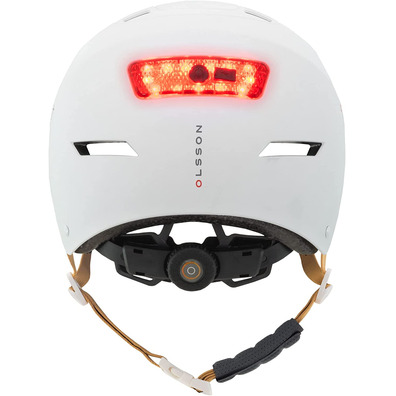 Casco Olsson Urban Light M/L Chamas Blanco