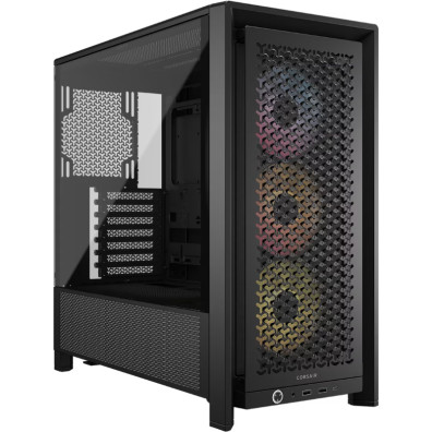 CAIXA CORSAIR SEMITORRE ATX FRAME 4000D RS ARGB BLACK