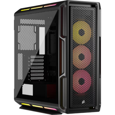 CAIXA CORSAIR 5000T LX RGB TG BLACK SEMITORRE ATX