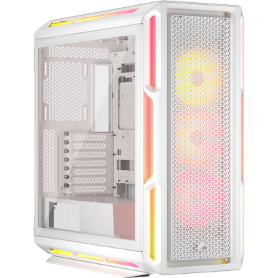 CAIXA CORSAIR SEMITORRE ATX 5000T LX RGB TG WHITE