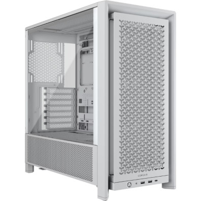 CAIXA SEMITORRE CORSAIR 4000D RS WHITE ATX FRAME
