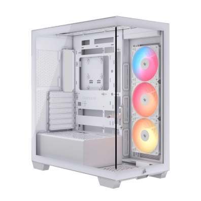 CAIXA SEMITORRE CORSAIR ATX 3500X BLANCO RSR A-RGB TG
