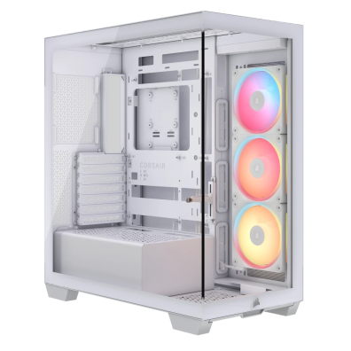 CAIXA CORSAIR SEMITORRE ATX 3500X LXR BLANCO LINK TG