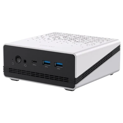 Mini PC Chuwi UBox Ryzen 5-6600H 16GB DDR5 512GB SSD Windows 11 Pro Prata