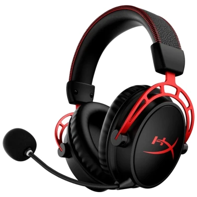 Auriculares HyperX Cloud Alpha Wireless Gaming Preto e Vermelho