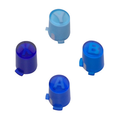 ABXY Button Set for Xbox 360 Controller Aqua Blue