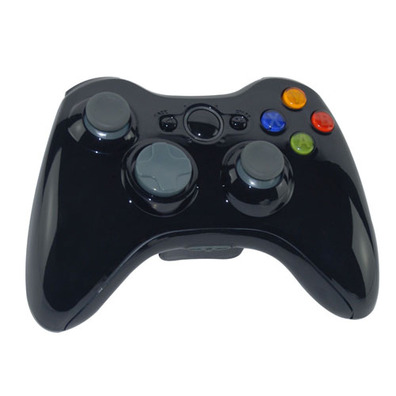 Carcasa Mando Wireless Negro Xbox 360 + Destornillador