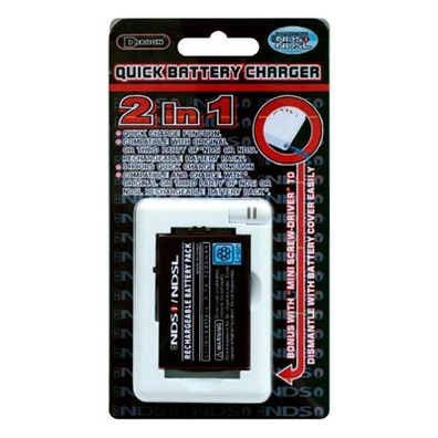 Cargador Quick Battery Charger 2 in 1 for DSi/DS Lite