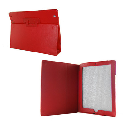 Funda Leather Flip Case iPad 2 (Vermelho)