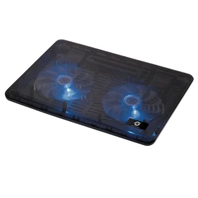 Base de Refrigeração para Portátils Conceptronic - 2 Ventiladores 125mm (Até 15.6)