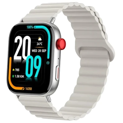 Colmi C8 MAX Prata com Correa Magnética - Smartwatch Colmi