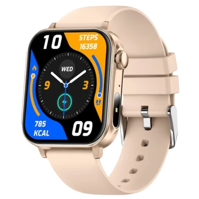 Correia de Silicona Ouro Colmi P80 - Compatível com Smartwatches e Smartbands