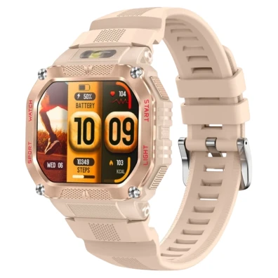 Colmi P85 Ouro Smartwatch - Elegante e funcional
