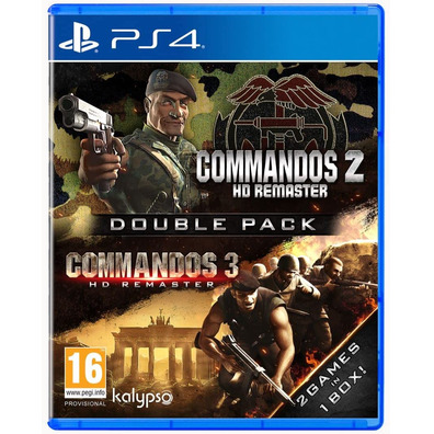 Comanddos 2 + Comandos 3 HD Remaster Double Pack PS4