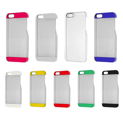 Carcaça Transparente Plastic Case para iPhone 5/5S Amarelo