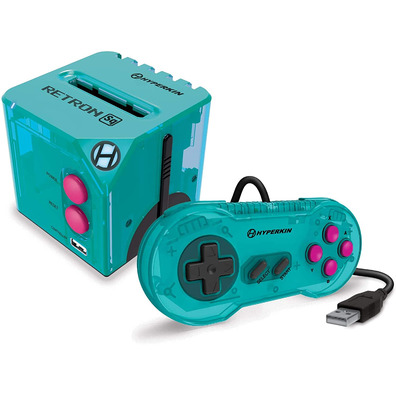 Consola Hyperkin Retron SQ Beach Azul (Gameboy y GBA)