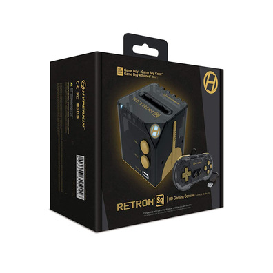 Consola Hyperkin Retron SQ Ouro Preto (Gameboy y GBA)