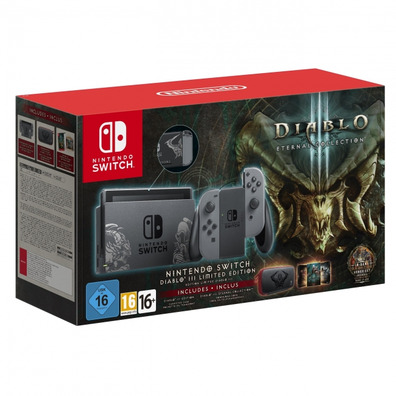 Console Nintendo Switch Diablo 3 Edição Limitada