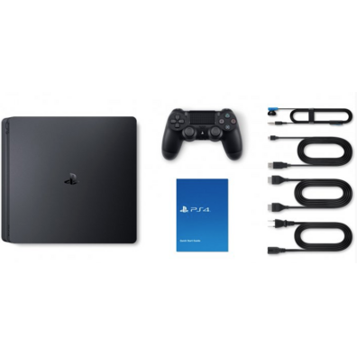 Playstation 4 Slim (1TB) + Uncharted 4 + Desonrado 2 consola
