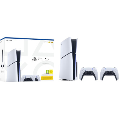 Consola Playstation 5 + 2 Mandos + 4 Juegos