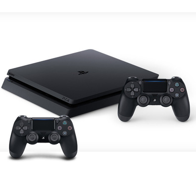 CONSOLA PS4 SLIM 1Tb + 2 DUALSHOCK 4