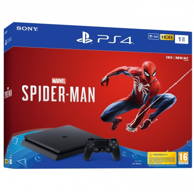 PS4 Slim 1tb + Marvel´s Spider-Man