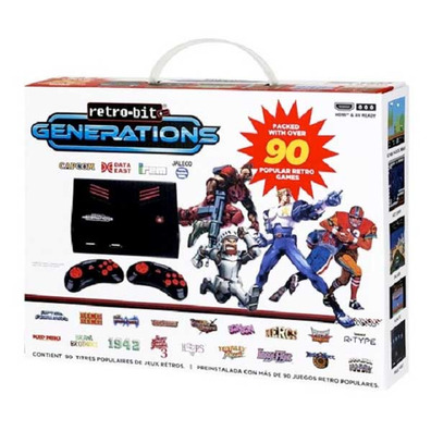 Consola Retro Retro-Bit Generations (inclue 90 jogos)